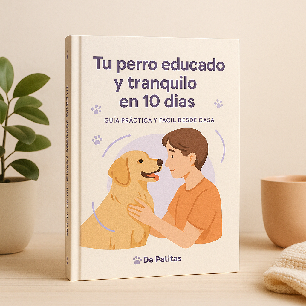 Tu perro educado y tranquilo en 10 días – Guía práctica y fácil desde casa